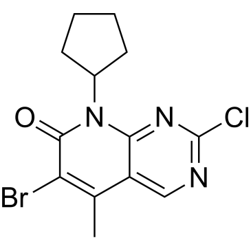 6-Bromo-2-chloro-8-cyclopentyl-5-methylpyrido[2,3-d]pyrimidin-7(8H)-one