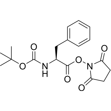 (S)-2,5-Dioxopyrrolidin-1-yl 2-((tert-butoxycarbonyl)amino)-3-phenylpropanoate
